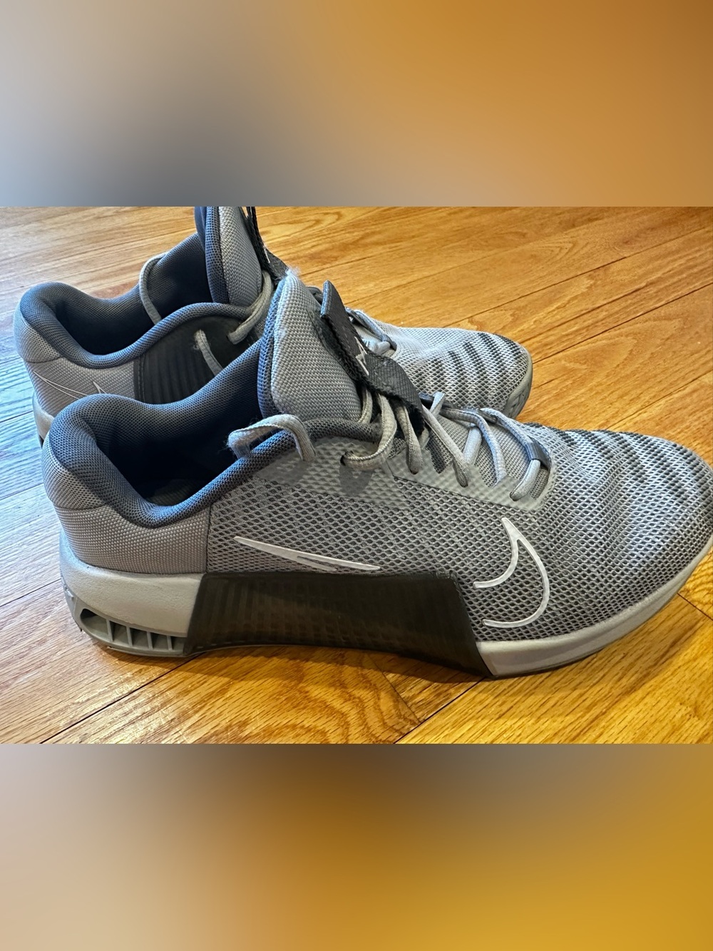 Nike Metcon 9 Hyperlift Gray and Black Training Sneakers